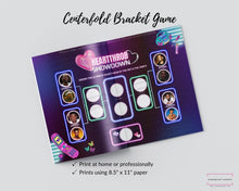 Load image into Gallery viewer, Y2K Millennial 2000s Birthday Party Game, 2000s Heartthrob Game & Sticker Template, Canva Template, DIY Template, Custom Magazine