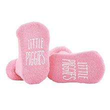 Load image into Gallery viewer, Little Piggies Baby Socks
