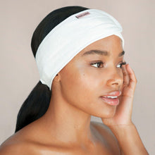 Load image into Gallery viewer, Microfiber Spa Headband - White
