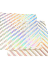 Load image into Gallery viewer, Silver Iridescent Napkins (Set of 20)
