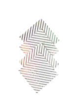 Load image into Gallery viewer, Silver Iridescent Napkins (Set of 20)