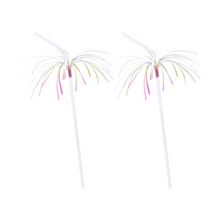 Load image into Gallery viewer, Iridescent Fringe Straws (Set of 12)