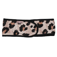 Load image into Gallery viewer, Microfiber Spa Headband - Leopard