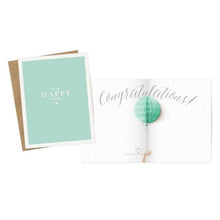 Load image into Gallery viewer, Happy Couple Pop-up Wedding Engagement Card