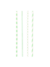 Load image into Gallery viewer, Mint Green Straw Mix (Set of 10)
