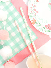 Load image into Gallery viewer, Mint Green Straw Mix (Set of 10)