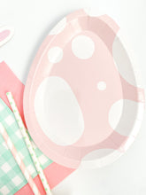 Load image into Gallery viewer, Spotted Easter Egg Plates (Set of 8)