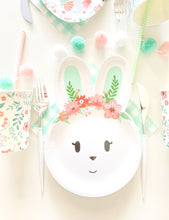 Load image into Gallery viewer, Pink & Green Mini Pom Pom Garland