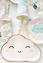 Load image into Gallery viewer, Happy Cloud Shaped Dinner Plates (Set of 8)