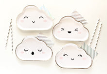 Load image into Gallery viewer, Happy Cloud Shaped Dinner Plates (Set of 8)