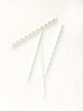 Load image into Gallery viewer, Mint Green Straw Mix (Set of 10)