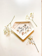 Load image into Gallery viewer, This Just Got Real Ceramic Trinket Dish with Gold Foil