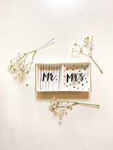 Load image into Gallery viewer, Mr. & Mrs. Ring Dish