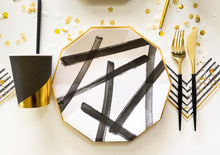 Load image into Gallery viewer, Brush Stroke Dinner Plates (Set of 8)