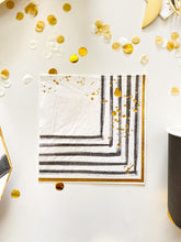 Load image into Gallery viewer, Brush Stroke Dessert Napkins (Set of 16)