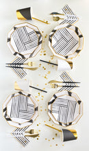Load image into Gallery viewer, Brush Stroke Dessert Plates (Set of 8)