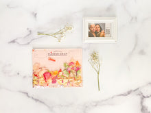 Load image into Gallery viewer, Peony, Rose & Hydrangea Flower-gram Greeting Card