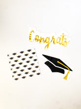 Load image into Gallery viewer, Graduation Cap Shaped Napkins (Set of 20)