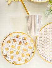 Load image into Gallery viewer, Honey Bee Dessert Plates (Set of 8)