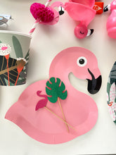 Load image into Gallery viewer, Flamingo Shaped Dessert Plates (Set of 8)