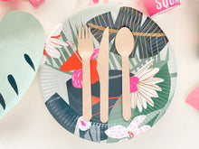 Load image into Gallery viewer, Tropical Dinner Plates (Set of 8)