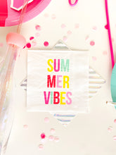 Load image into Gallery viewer, Summer Vibes Dessert Napkins (Set of 20)