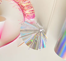 Load image into Gallery viewer, Iridescent Umbrella Toppers (Set of 12)