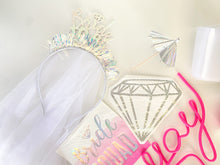 Load image into Gallery viewer, Iridescent Umbrella Toppers (Set of 12)