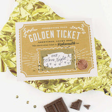 Load image into Gallery viewer, Golden Ticket Scratch-off Greeting Card