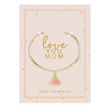 Load image into Gallery viewer, Tassel Cuff Bracelet