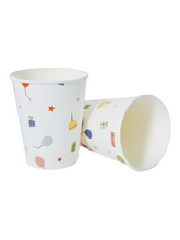 Load image into Gallery viewer, Birthday Icons Cups (Set of 8)