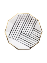 Load image into Gallery viewer, Brush Stroke Dessert Plates (Set of 8)