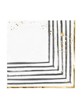 Load image into Gallery viewer, Brush Stroke Dessert Napkins (Set of 16)