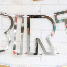 Load image into Gallery viewer, Metallic Cutout Happy Birthday Banner