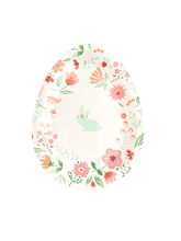 Load image into Gallery viewer, Floral Easter Egg Plates (Set of 8)
