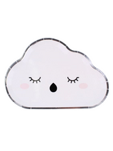 Load image into Gallery viewer, Happy Cloud Shaped Dinner Plates (Set of 8)