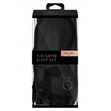 Load image into Gallery viewer, Satin Sleep Set - 3 Piece (Black)