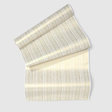 Load image into Gallery viewer, Gold Pinstripe Table Runner