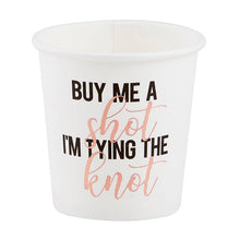 Load image into Gallery viewer, Tying The Knot Shot Cups (Set of 10)