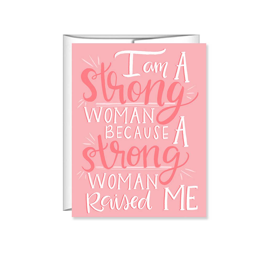 Strong Woman Mother's Day Card