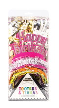 Load image into Gallery viewer, Tooters and Tiaras Party Kit (Set of 12)
