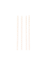 Load image into Gallery viewer, White and Pink Polka Dot Straws (Set of 10)
