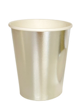 Load image into Gallery viewer, Metallic Silver Cups (Set of 6)
