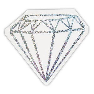 Silver Iridescent Diamond Shaped Napkins (Set of 20)