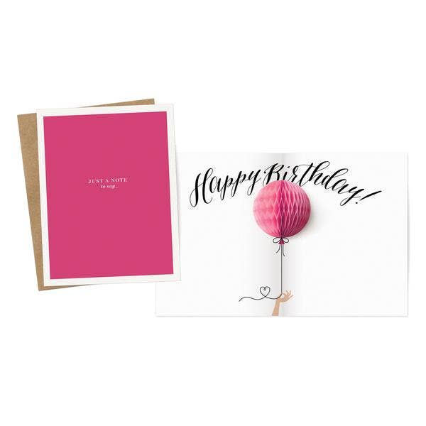Balloon Pop-up Birthday Card