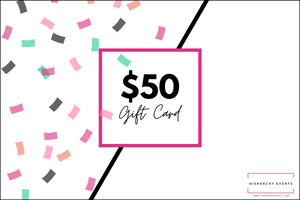 Hierarchy Events Gift Card