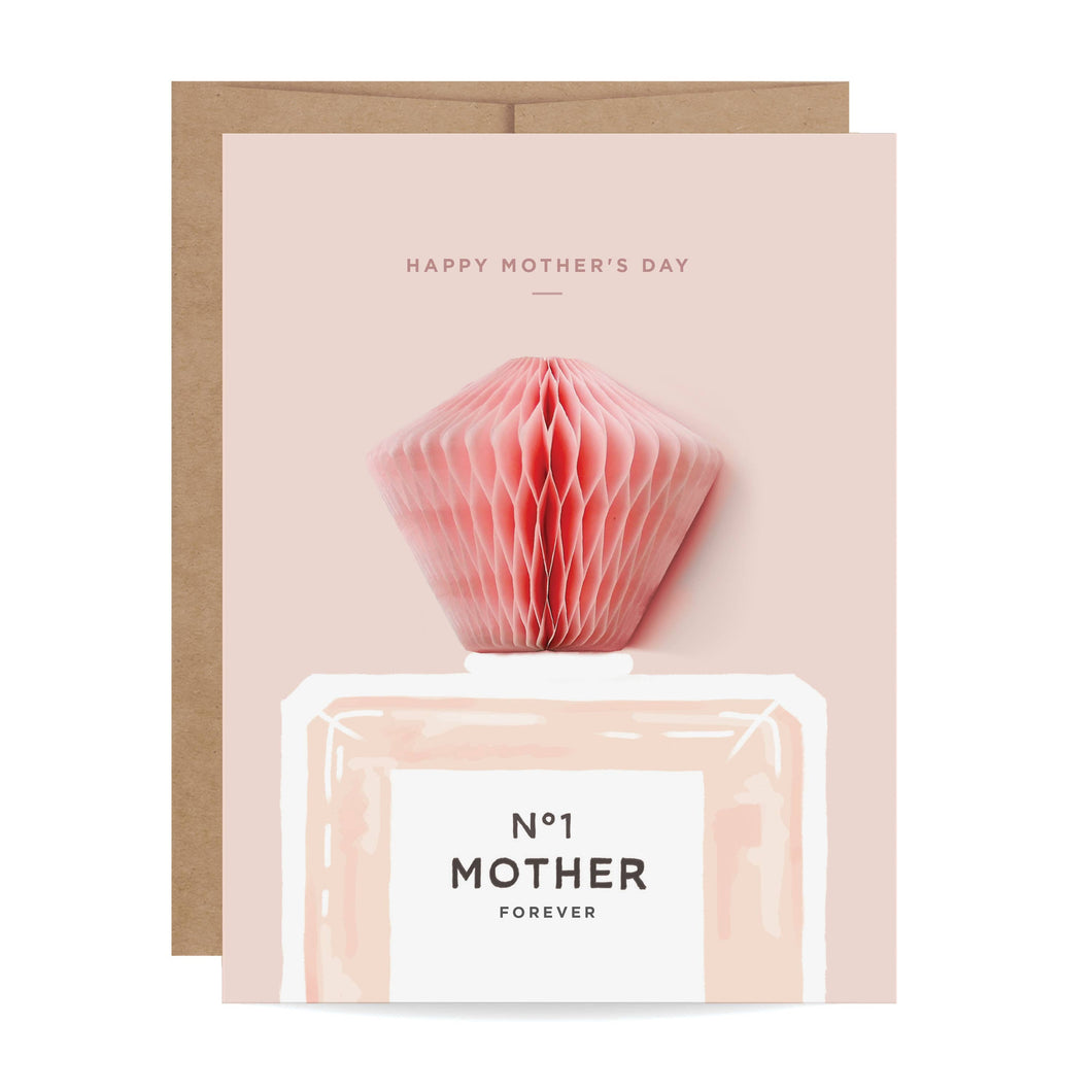 No. 1 Mother Pop-up Mother's Day Card