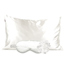 Load image into Gallery viewer, Satin Sleep Set - 3 Piece (Ivory)
