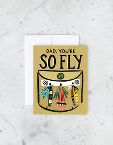 Fly Dad Father's Day Card