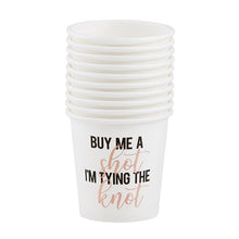 Load image into Gallery viewer, Tying The Knot Shot Cups (Set of 10)
